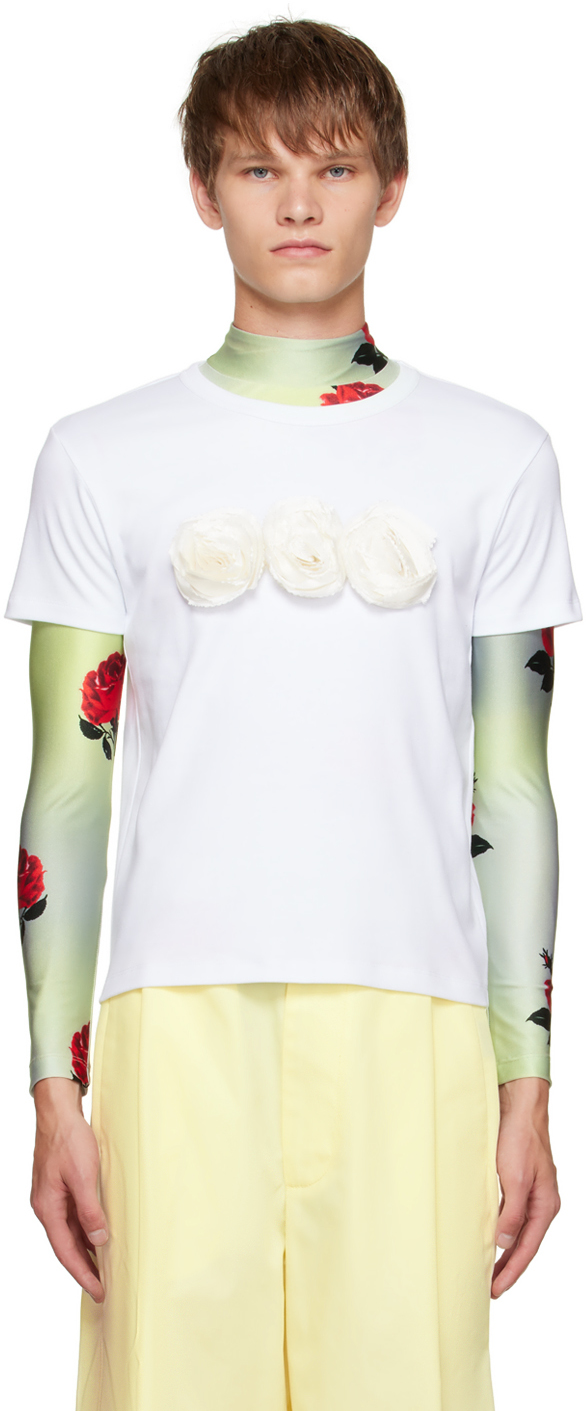 トップス meryll rogge FITTED T-SHIRT MERYLL ROGGE＞MOVER FITTED Tシャツ