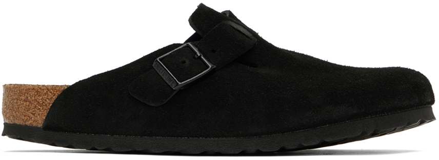 Black Boston Soft Footbed Loafers