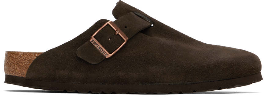 Brown Boston Soft Footbed Loafers