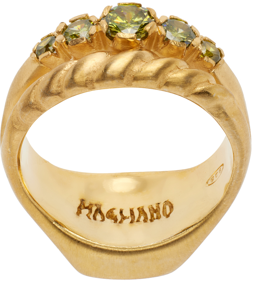 Gold Manifesto Ring