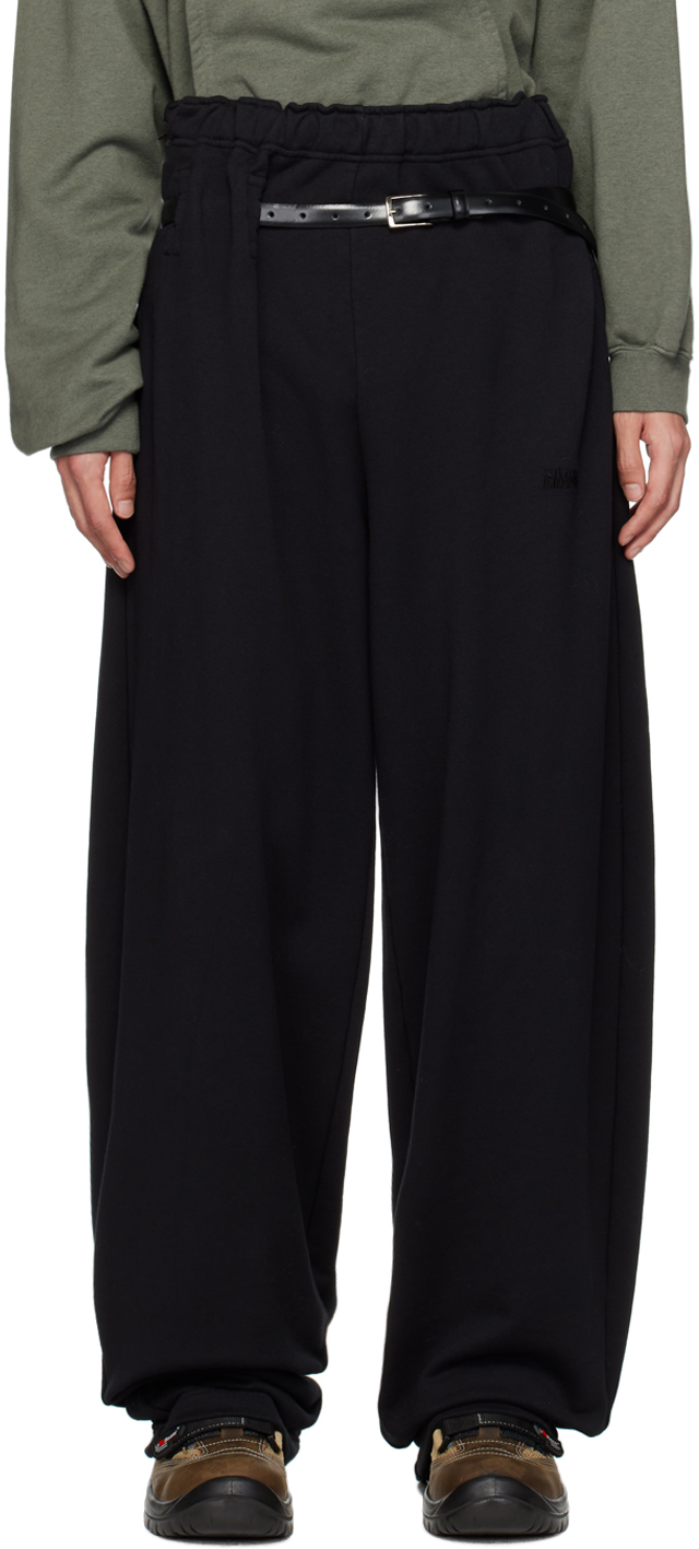 Magliano Black Elastic Cropped Trousers | Smart Closet