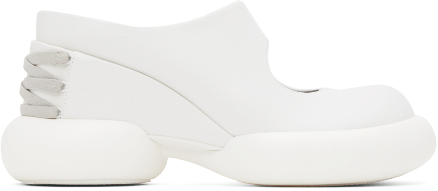 White Corset Heels