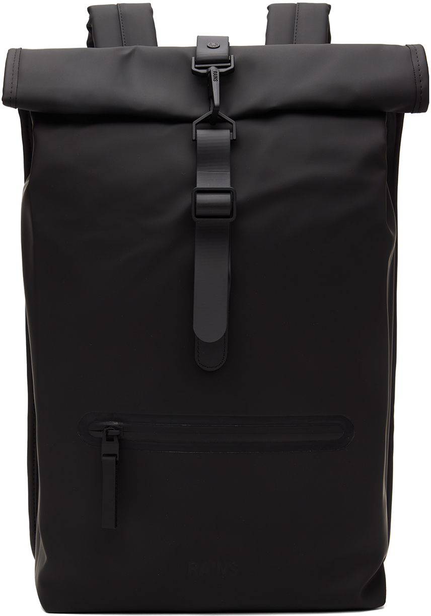 Black Rolltop Backpack