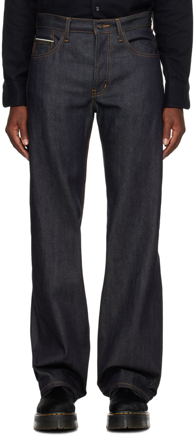 NAKED AND FAMOUS INDIGO STRONG GUY JEANS