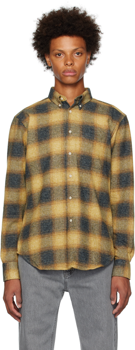 Naked And Famous Yellow Easy Shirt