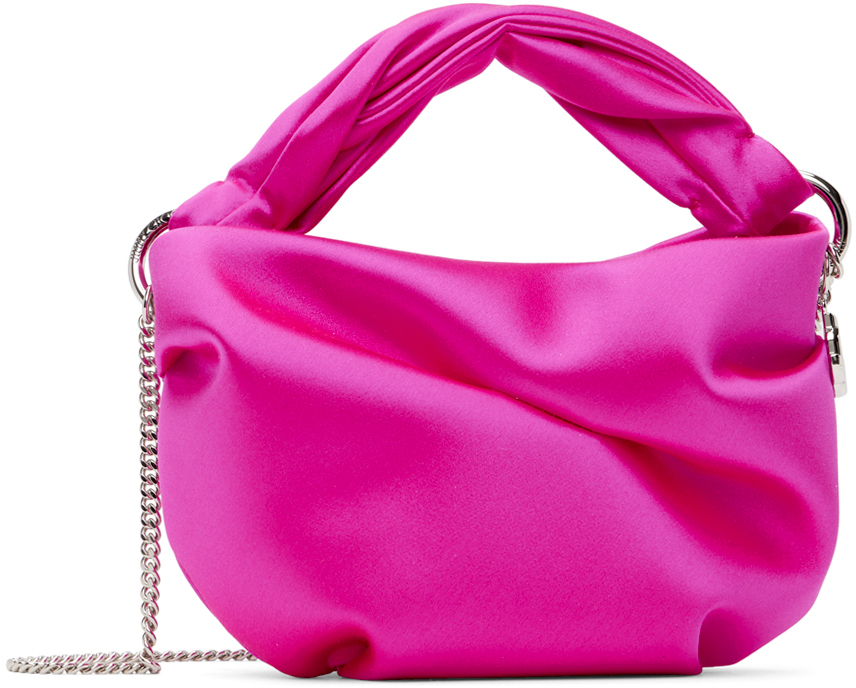 Jimmy Choo Bonny Tote Bag In Pink & Purple