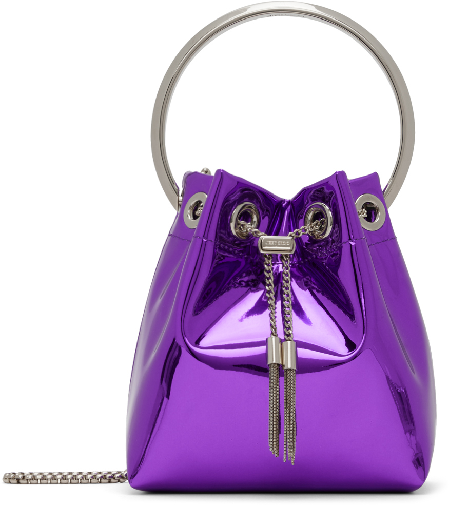 Purple Bon Bon Bucket Bag
