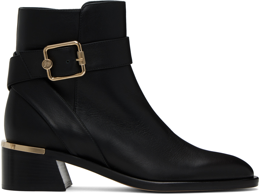 Black Clarice Boots by Jimmy Choo on Sale