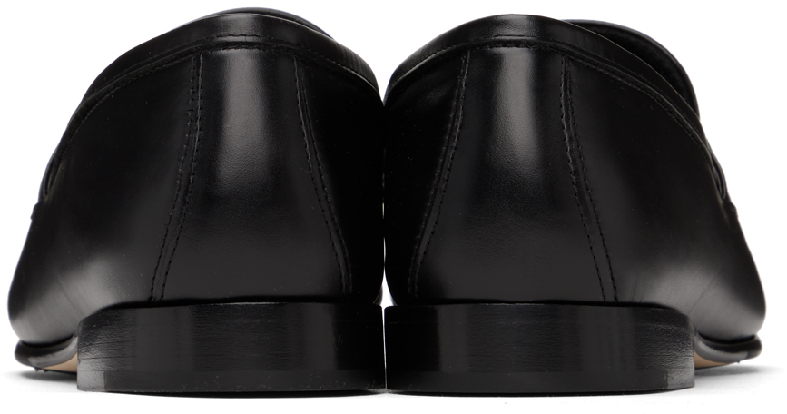 Jimmy Choo Diamond Tilda Chain-detail Loafers In Black