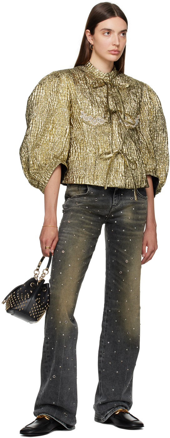 Jimmy Choo Diamond Tilda Chain-detail Loafers In Black