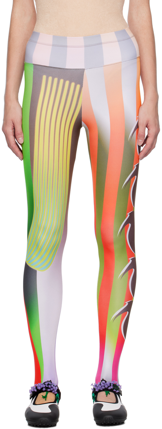 Multicolor Filzmoos Leggings by Chopova Lowena on Sale