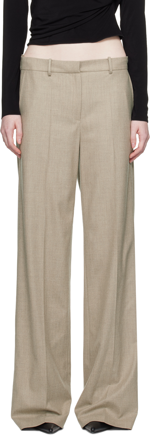 Magda Butrym Taupe Two-pocket Trousers