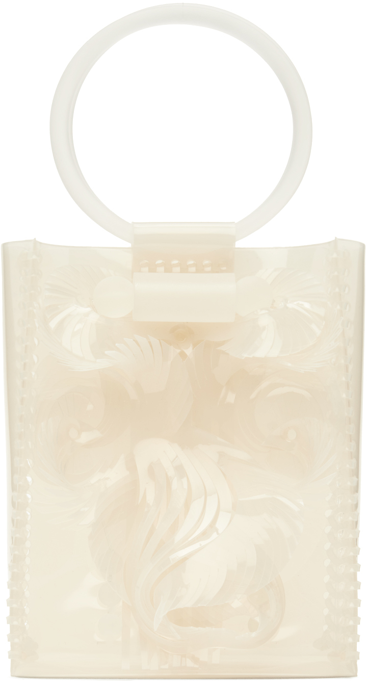 Mame Kurogouchi Off-White Sculptural Mini Bag | Smart Closet