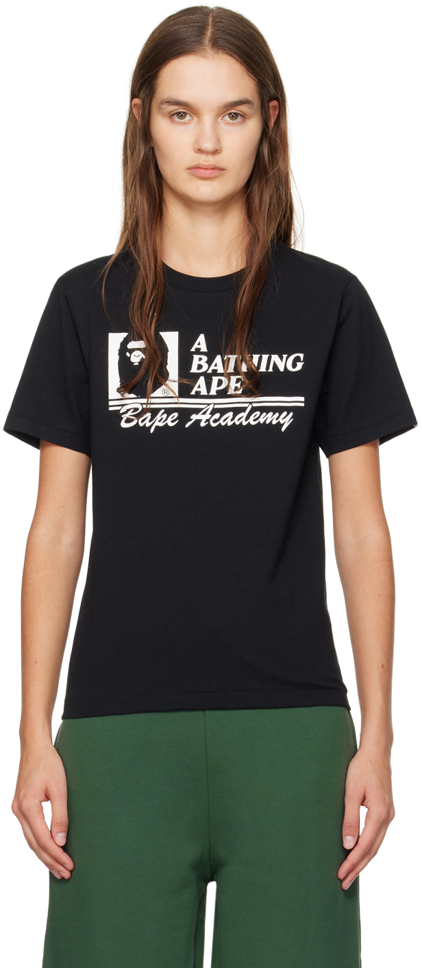 Bape Black  Academy T-shirt