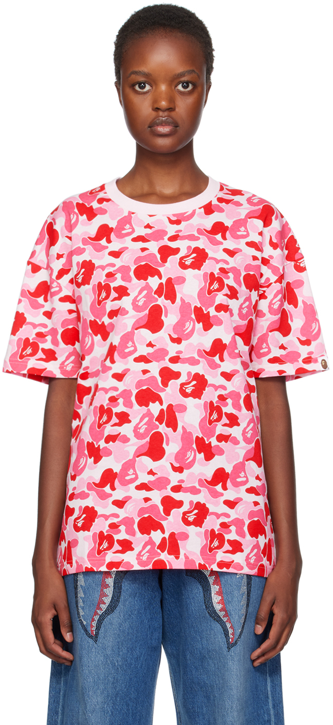 Pink camo hot sale tee shirt