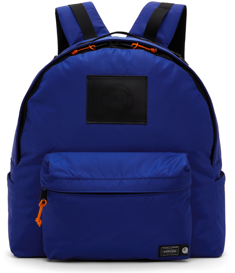 Bape Blue Porter Edition Backpack