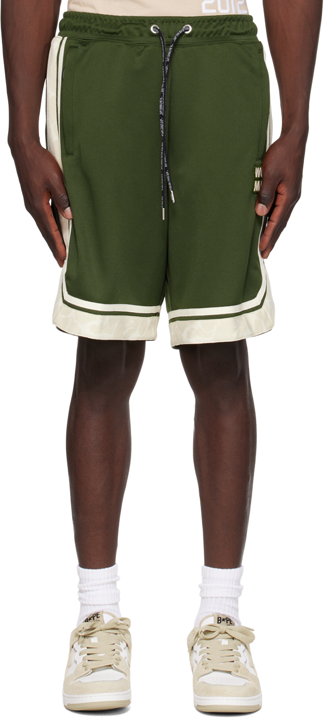 Bape Green Drawstring Shorts