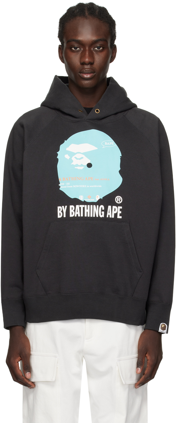 Bape Black 'by Bathing Ape' Hoodie