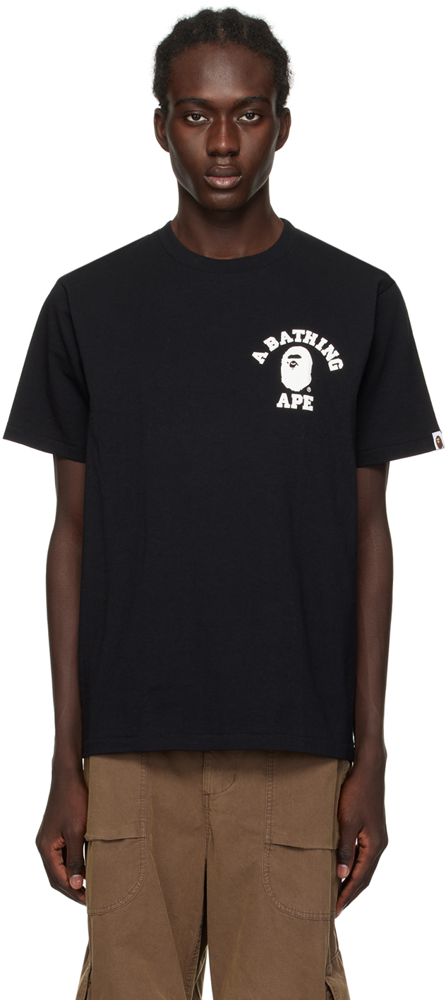 BAPE: Black Mantra T-Shirt | SSENSE