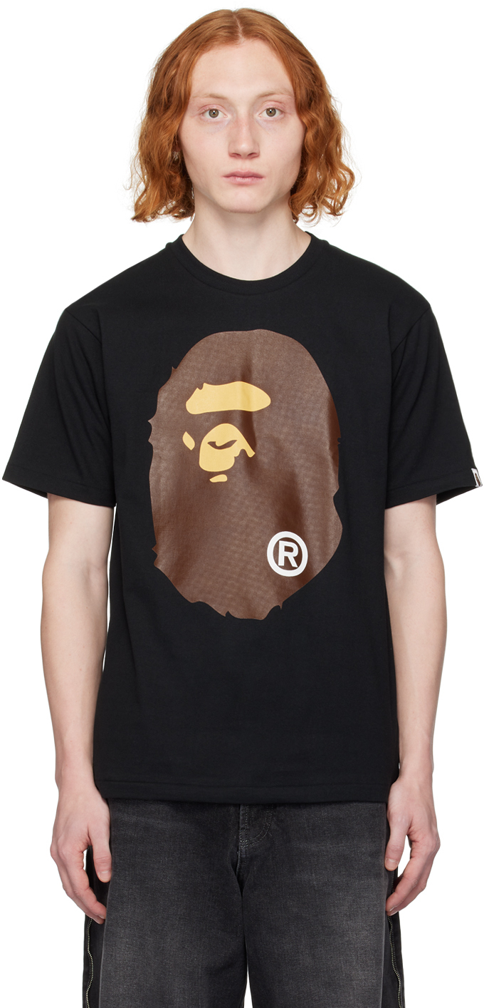 Bape Black Big Ape Head T-shirt