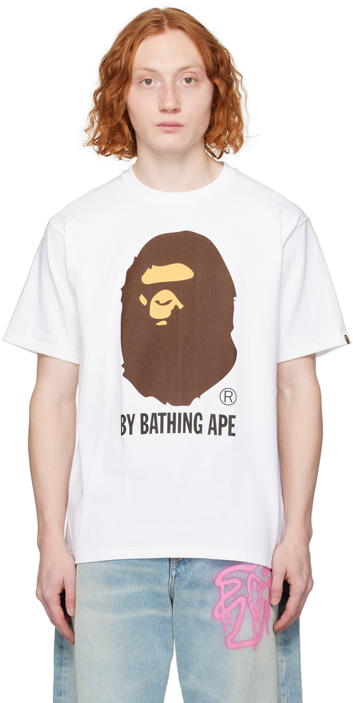 Bape White 'by Bathing Ape' T-shirt
