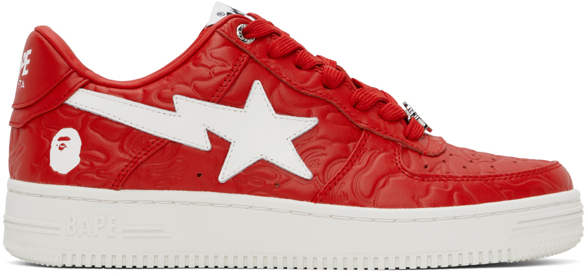 Red STA #3 M1 Sneakers
