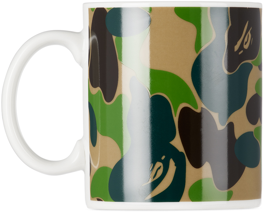 BAPE A Bathing Ape ABC Camo Mug Green - US