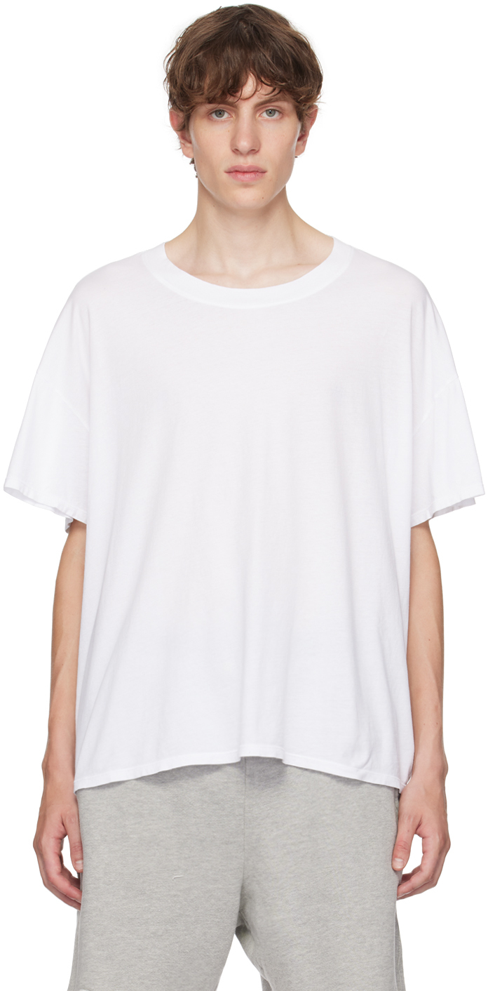 Les Tien White Lightweight T-shirt