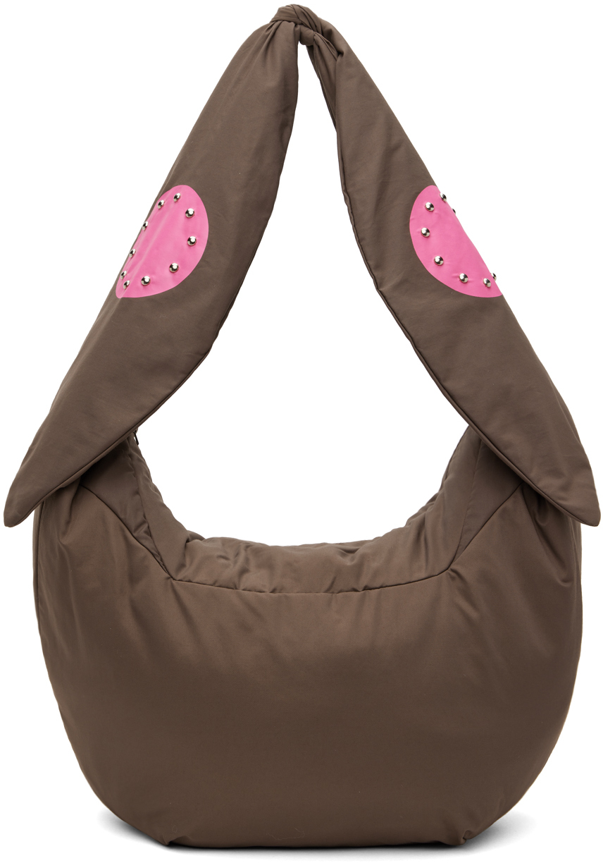 Strongthe Brown Ball Knotted Bag