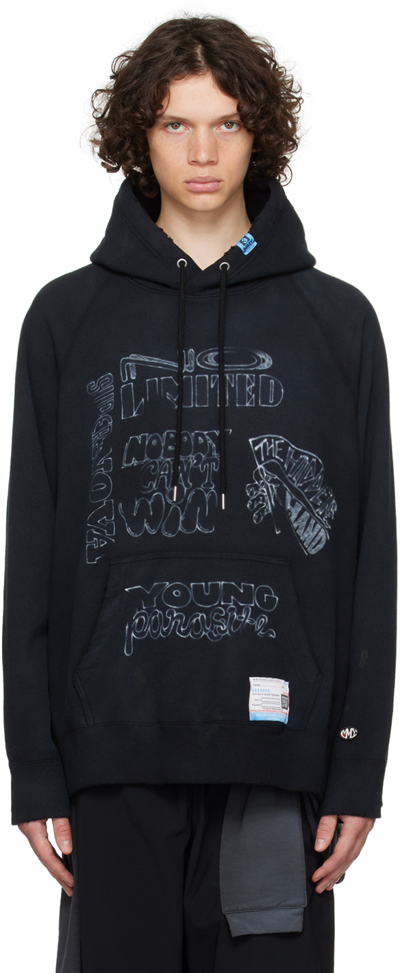 Black & Gray Combined Hoodie