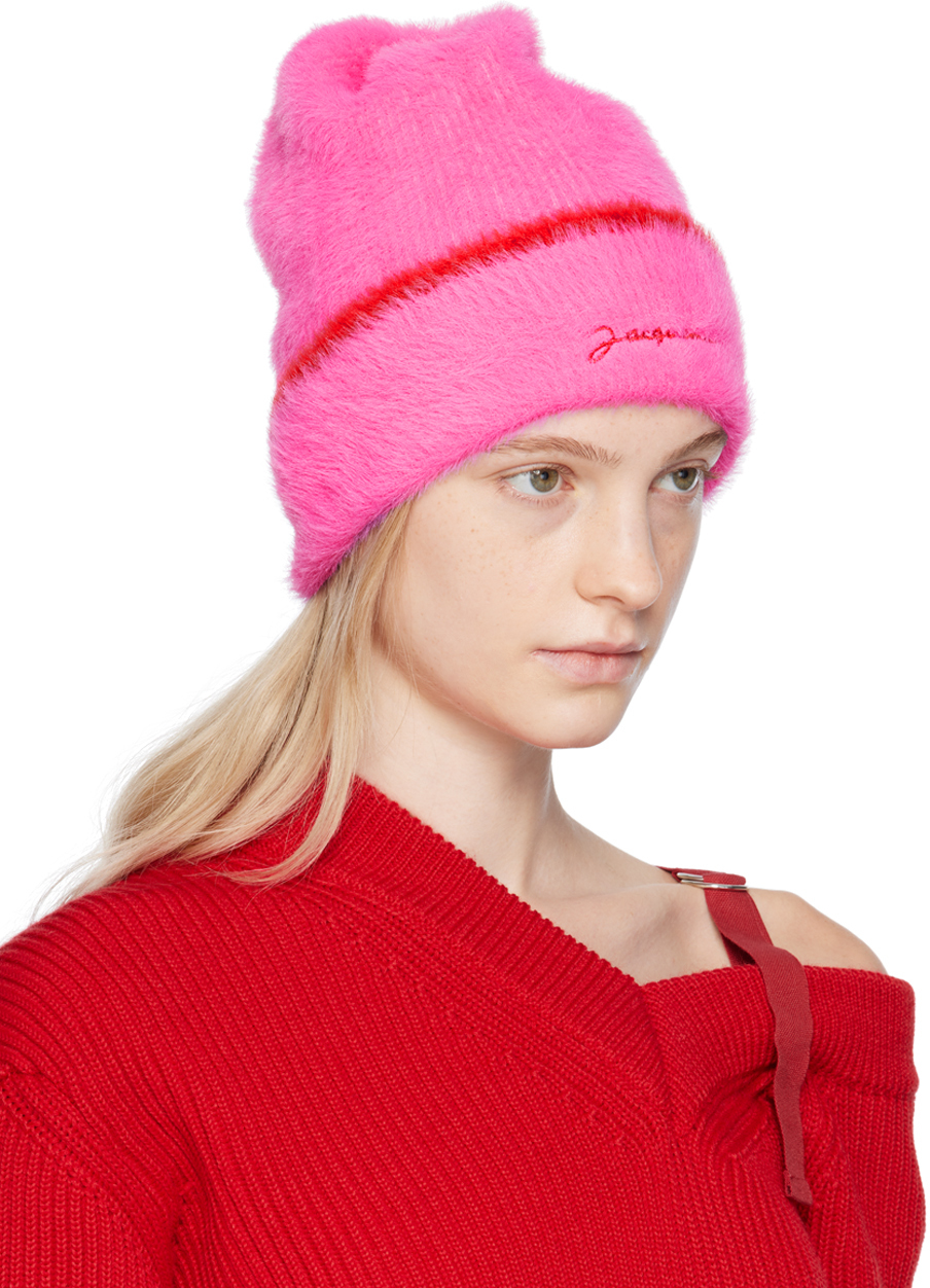 Le Bonnet Neve beanie in pink - Jacquemus | Mytheresa