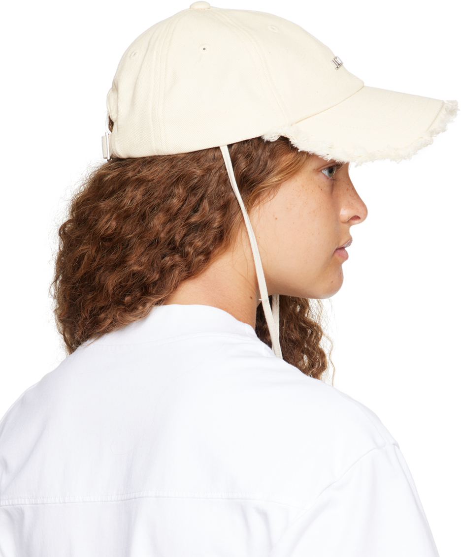 Jacquemus Off-White Le Chouchou 'La Casquette Artichaut' Cap