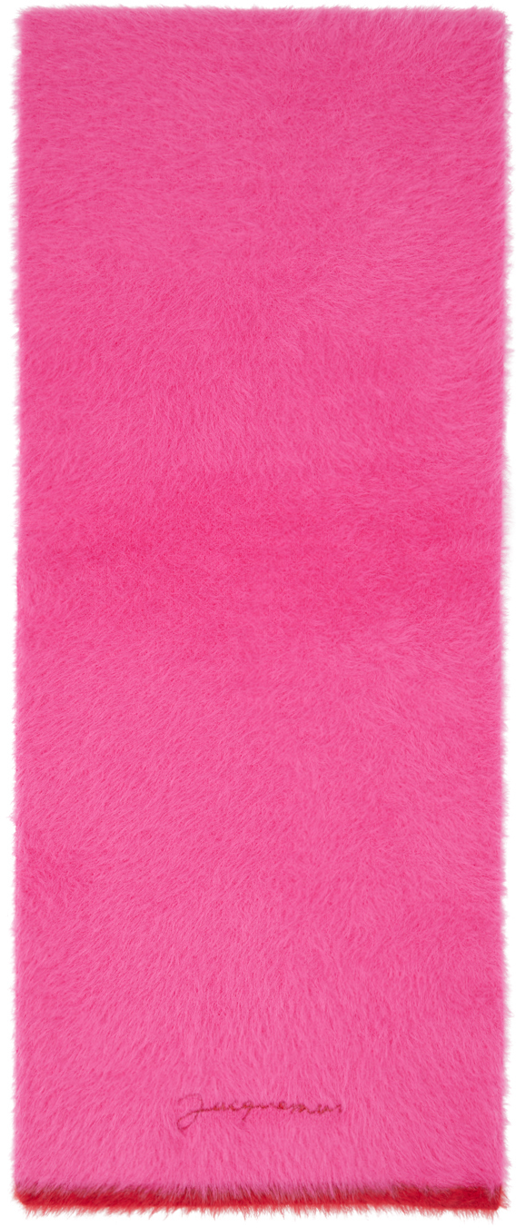 Pink Le Papier 'L'écharpe Neve' Scarf