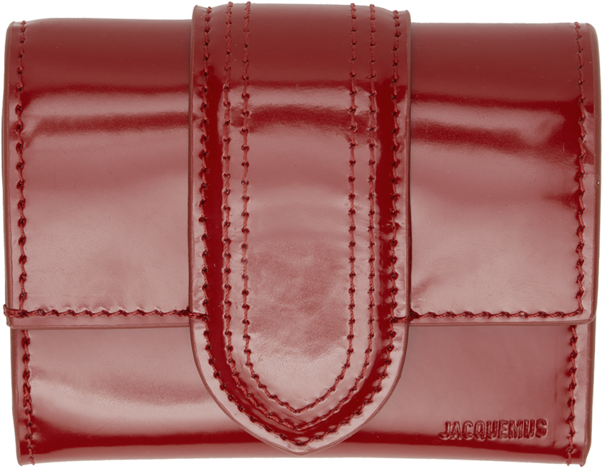 Jacquemus Red Le Chouchou 'Le Compact Bambino' Wallet