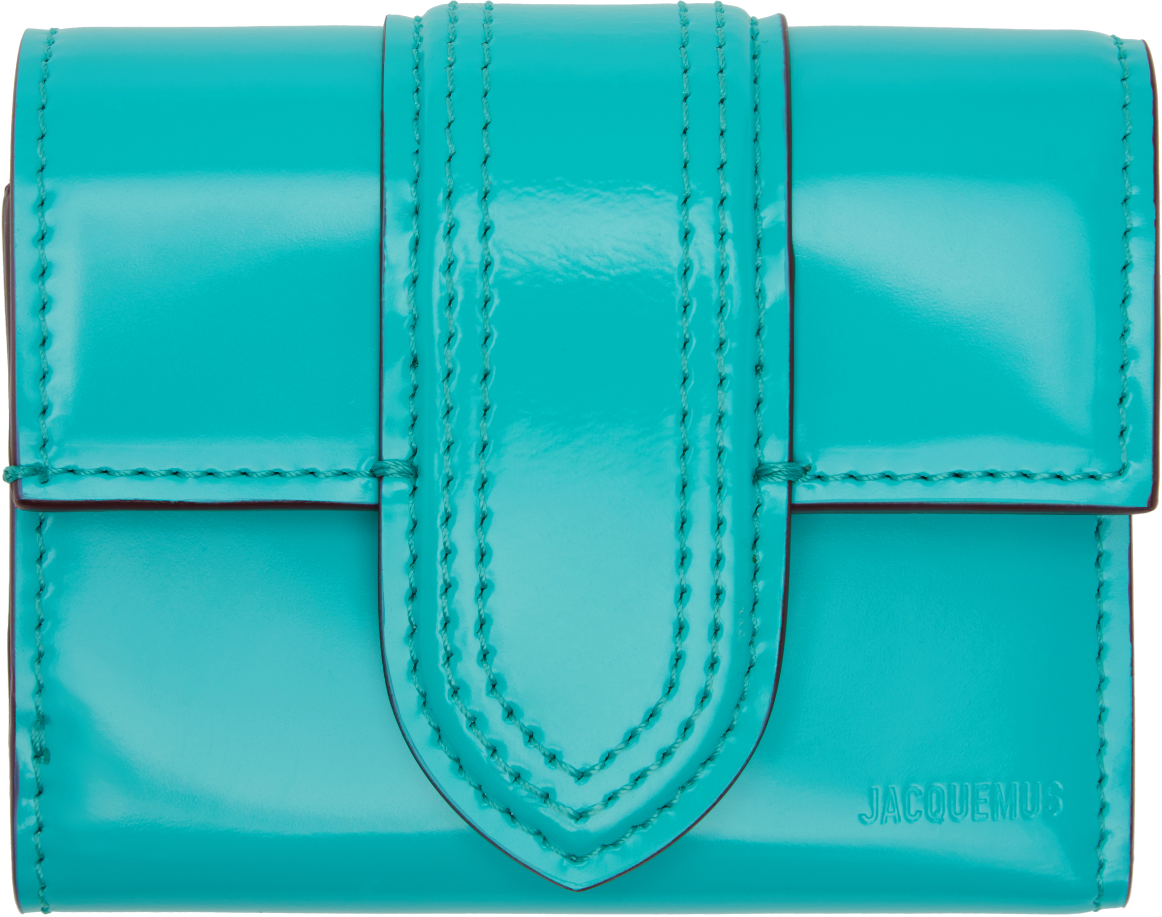 JACQUEMUS Le Compact Bambino ウォレット/財布 Jacquemus Le Compact Bambino Leather Wallet | Black | FARFETCH