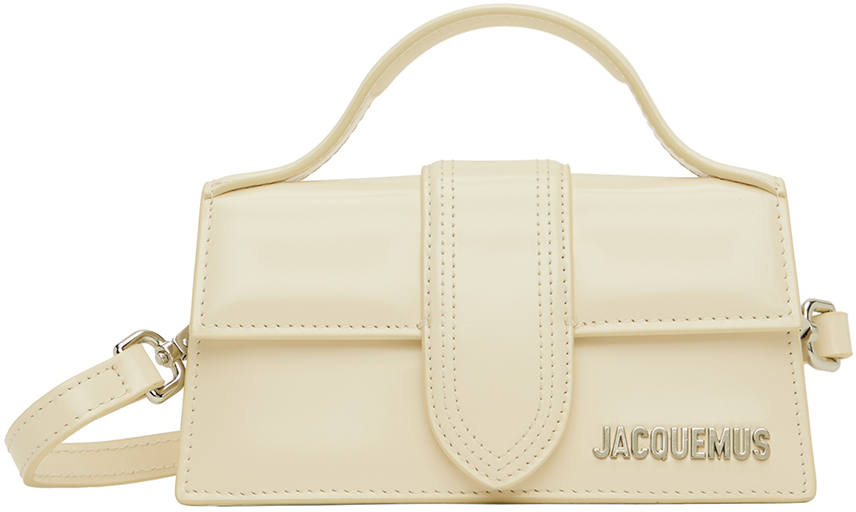 Jacquemus Off-white Le Chouchou 'le Bambino' Bag In 110 Off-white