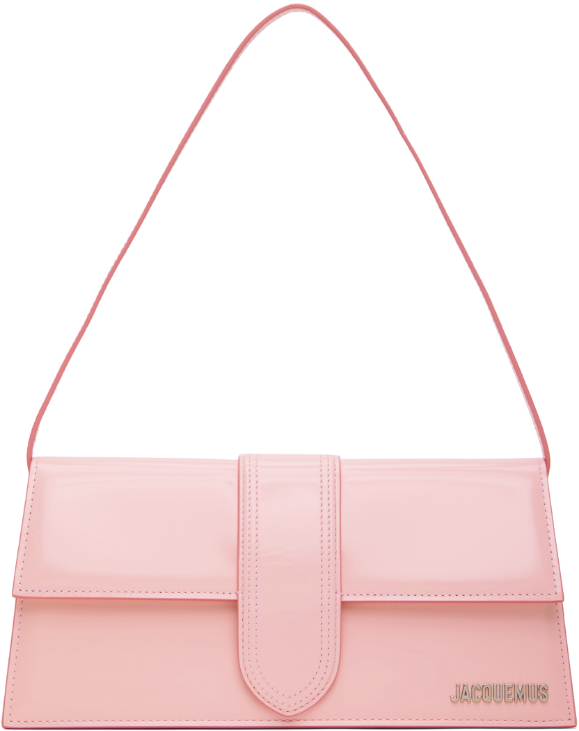 Pink Le Chouchou 'Le Bambino Long' Bag by JACQUEMUS on Sale