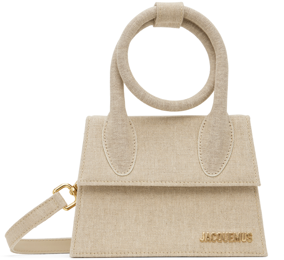 Beige Le Papier 'Le Chiquito Naud' Bag