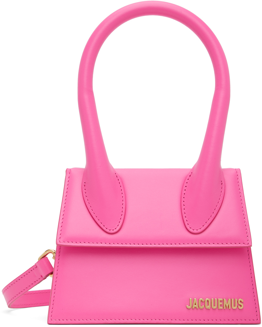 Pink Le Papier 'Le Chiquito Moyen' Bag