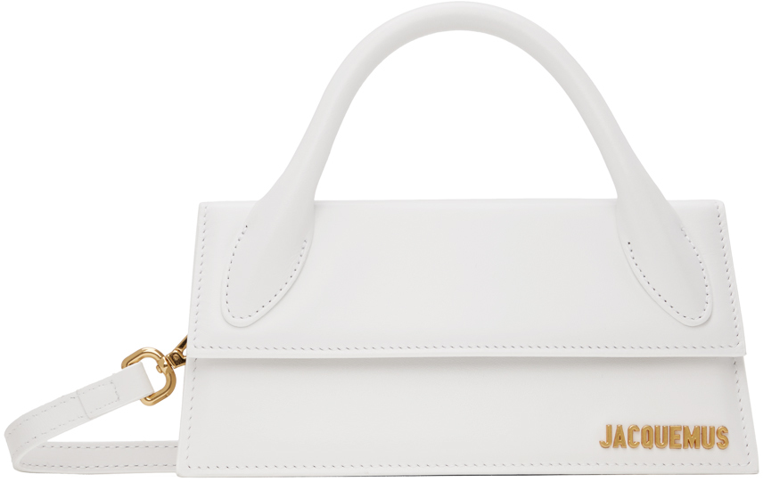 Le Chiquito Long Bag - Jacquemus - White - Leather ref.744149 - Joli Closet