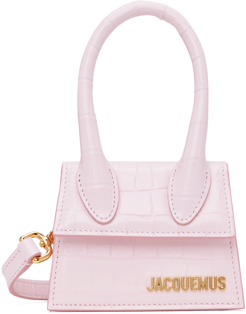 Jacquemus Pink Le Chouchou 'le Chiquito' Bag In 405 Pale Pink