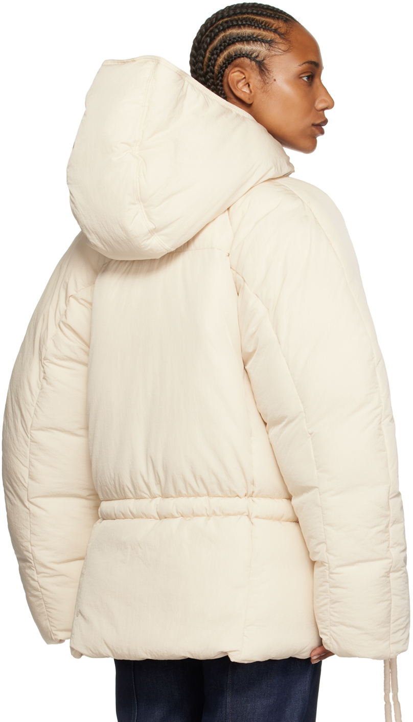 Jacquemus Off-white Le Chouchou 'la Doudoune Capullo' Jacket In 110 Off/white