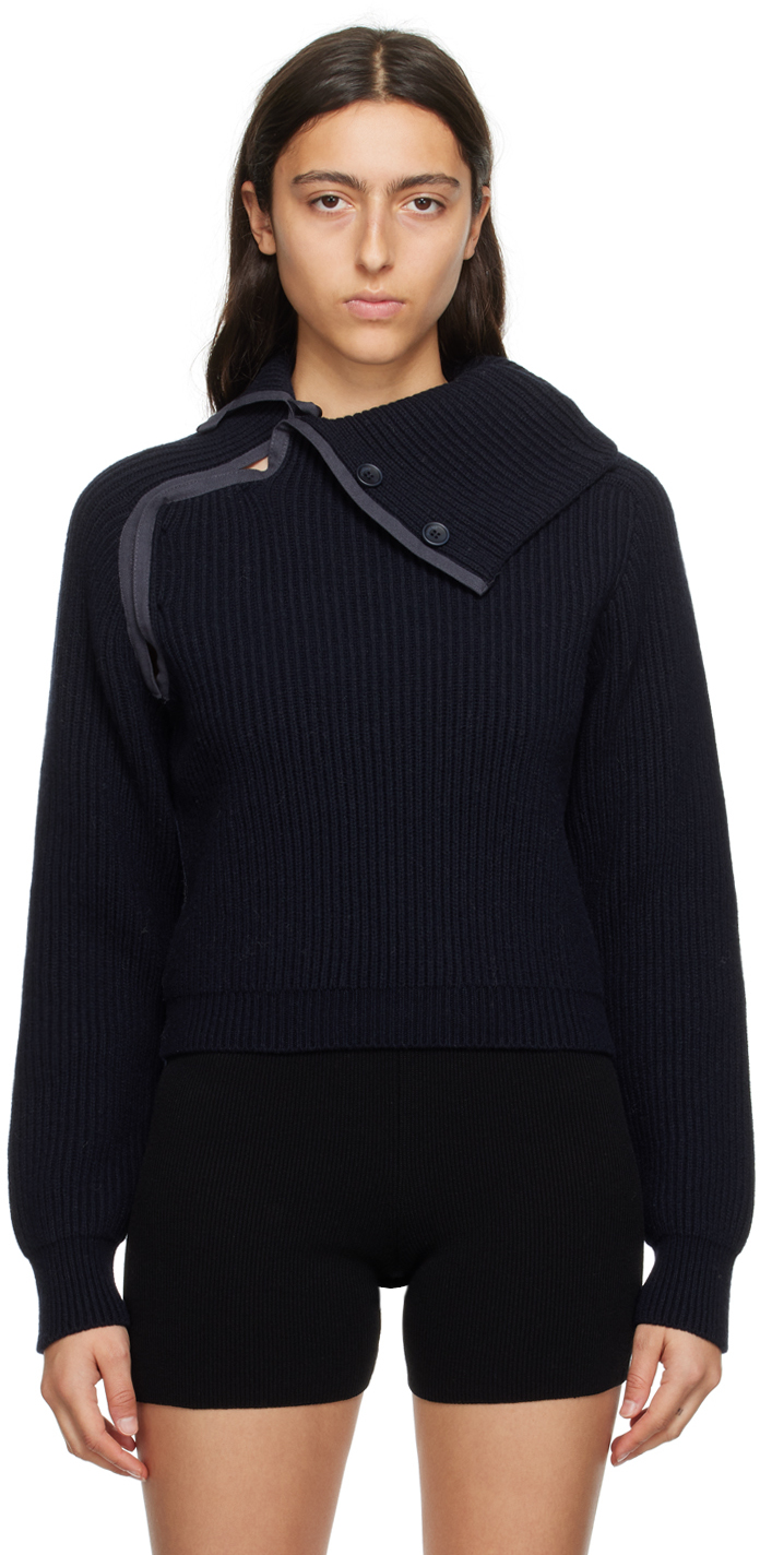 Navy Le Chouchou 'La Maille Vega' Sweater