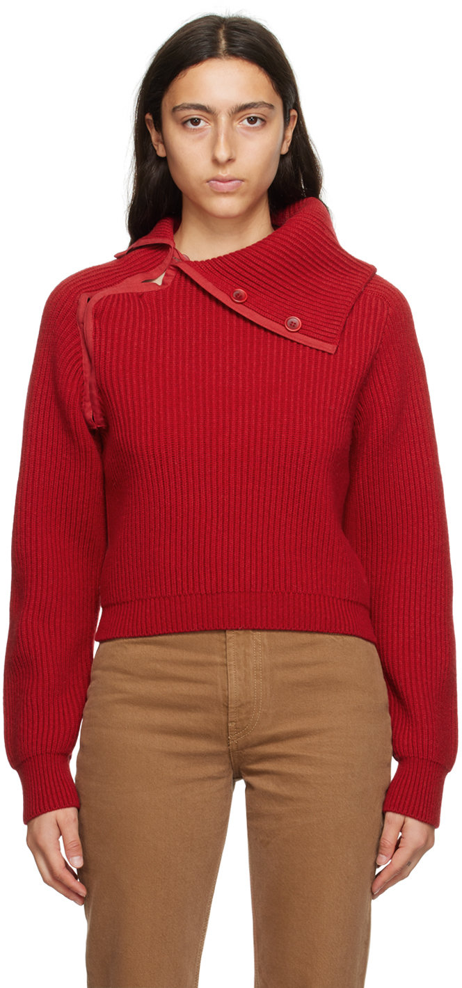 Red Le Chouchou 'La Maille Vega' Sweater