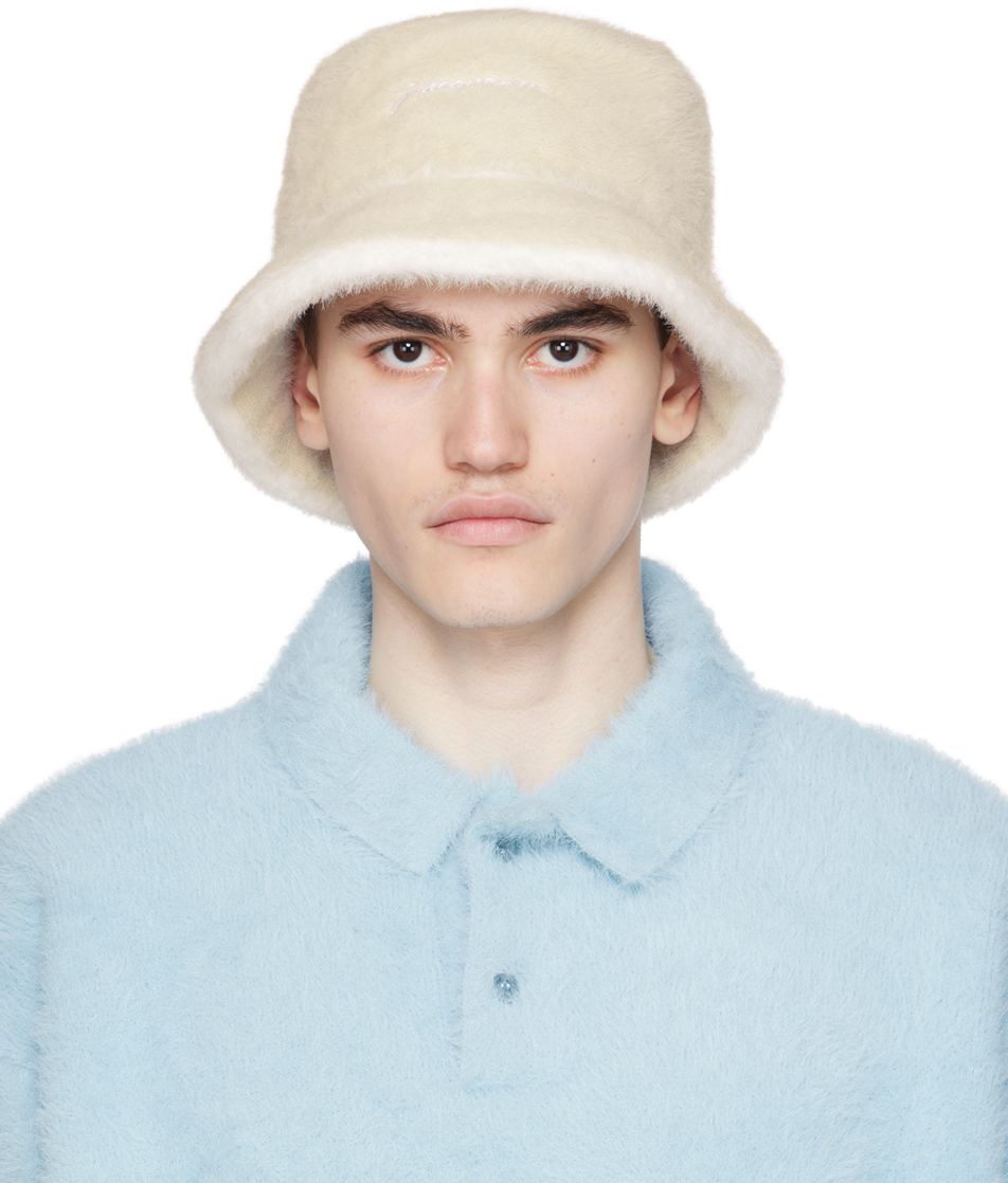 Off-White Le Papier 'Le Bob Neve' Hat by Jacquemus on Sale