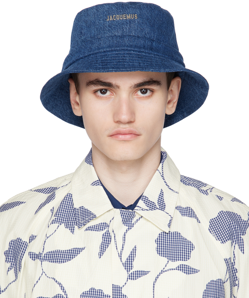 Jacquemus Blue Le Chouchou 'Le Bob Gadjo' Bucket Hat