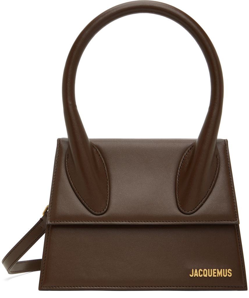 JACQUEMUS Le Grand Chiquito in Dark Brown