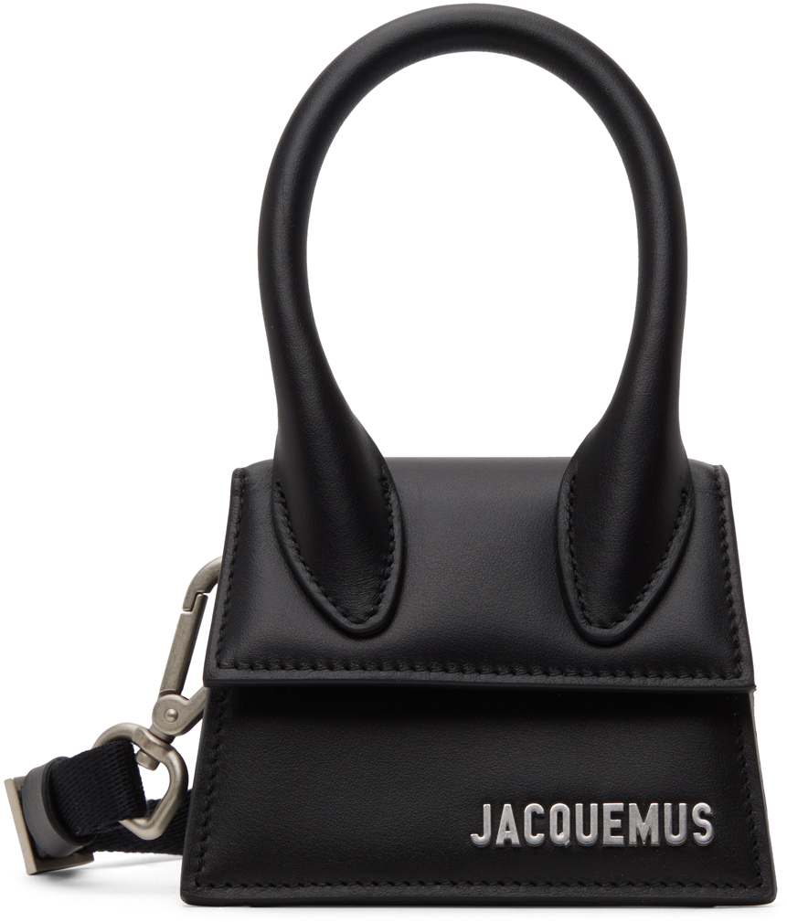 Jacquemus Black 'le Chiquito Homme' Bag In 990 Black