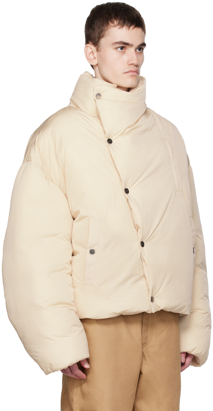 Jacquemus Off-white Le Chouchou 'la Doudoune Cocon' Jacket In 110 Off-white