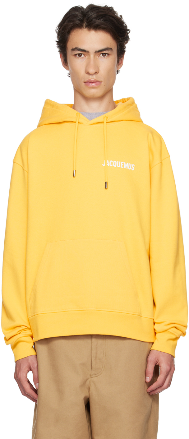 Jacquemus Yellow 'Le Sweatshirt Jacquemus' Hoodie